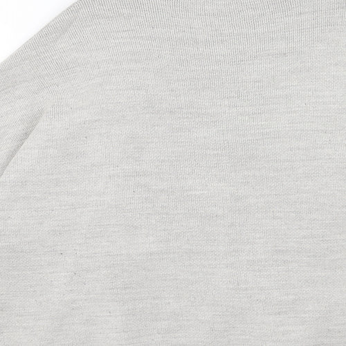 Atmosphere Womens Grey Round Neck Acrylic Cardigan Jumper Size S - Size S-M