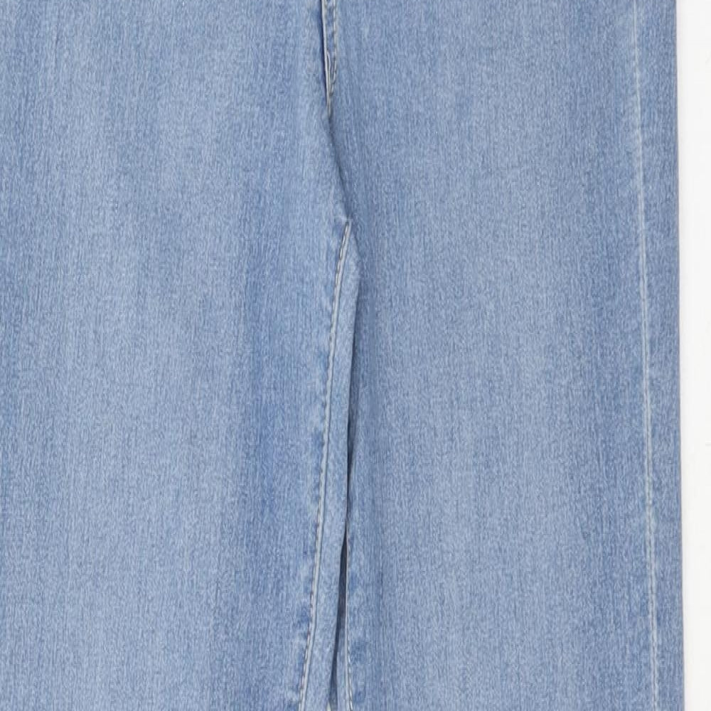 H&M Womens Blue Cotton Skinny Jeans Size 28 in L32 in Regular Zip