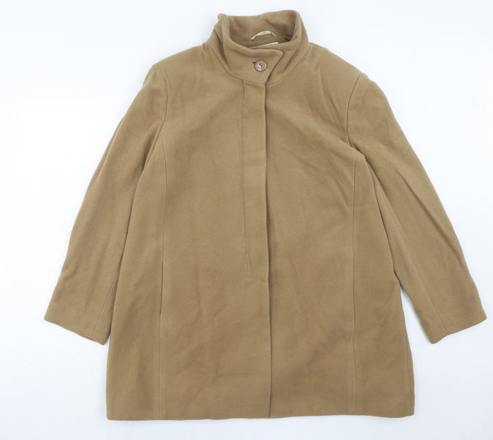 Lady line Womens Brown Jacket Size 18 Button