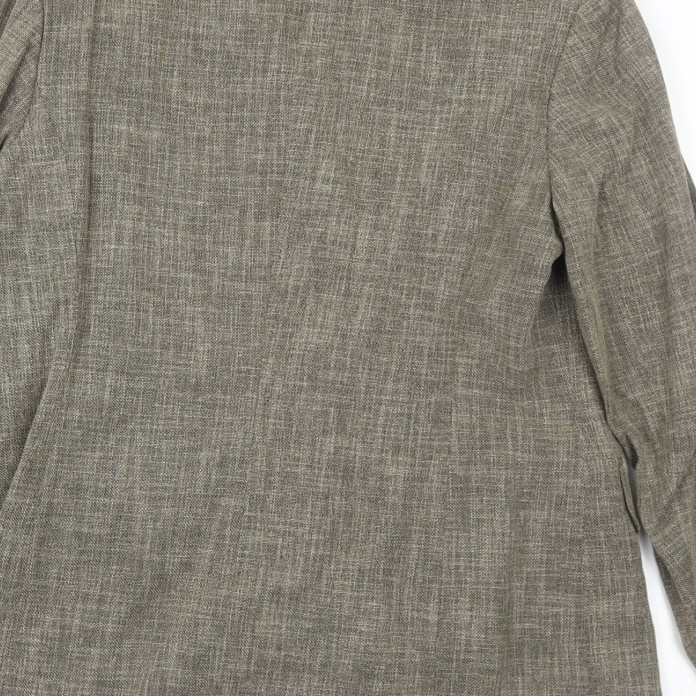 Windsmoor Womens Brown Viscose Jacket Blazer Size 14