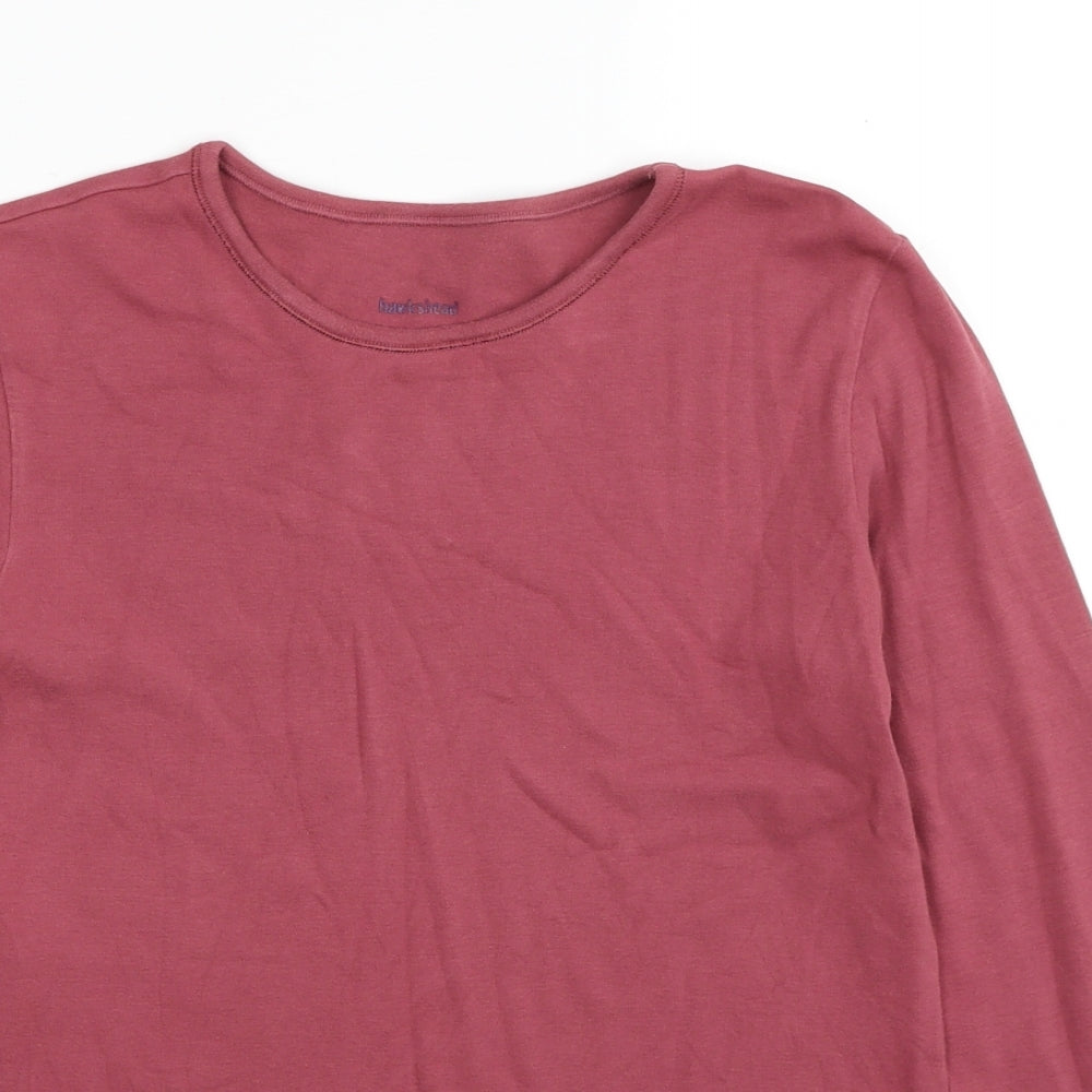 Hawkshead Womens Red Cotton Pullover Sweatshirt Size 10 Pullover