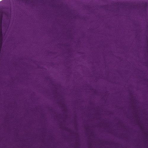 EWM Womens Purple Jacket Size 10 Zip - Size 10-12