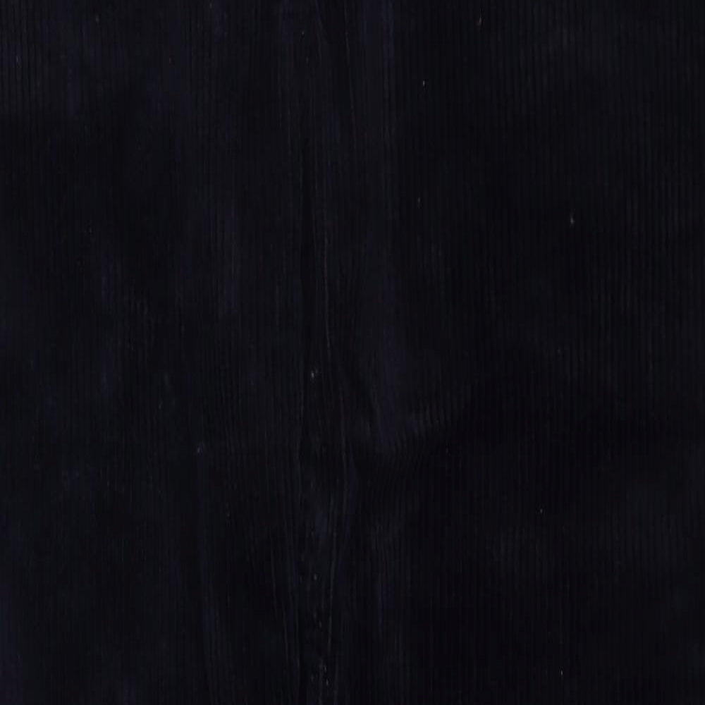 Monki Womens Blue Cotton Trousers Size 8 Regular Zip