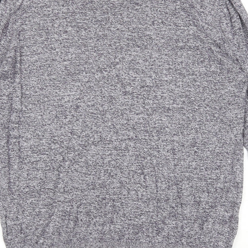 Topman Mens Green Round Neck Cotton Pullover Jumper Size M Long Sleeve