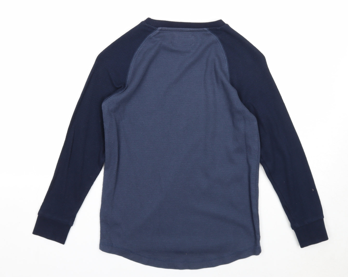 NEXT Boys Blue Cotton Pullover Sweatshirt Size 8 Years Pullover