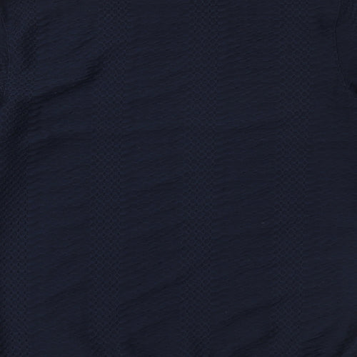Topman Mens Blue Polyester Pullover Sweatshirt Size S