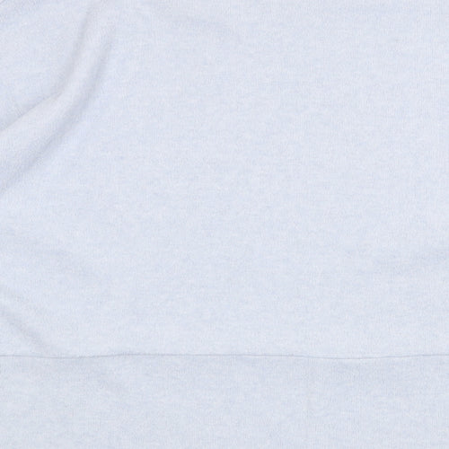 F&F Womens Blue Boat Neck Polyester Pullover Jumper Size 16