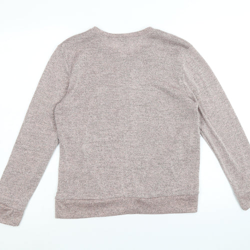 Matalan Womens Pink Boat Neck Polyester Pullover Jumper Size S - All I Need