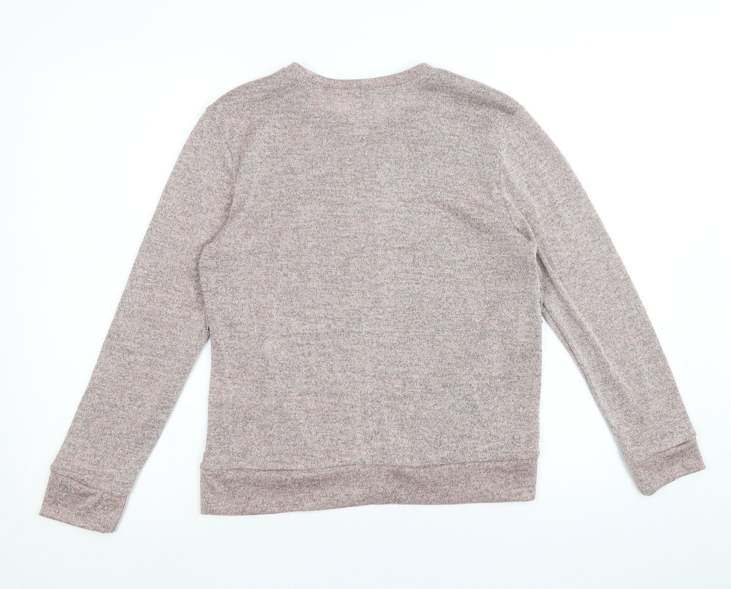 Matalan Womens Pink Boat Neck Polyester Pullover Jumper Size S - All I Need