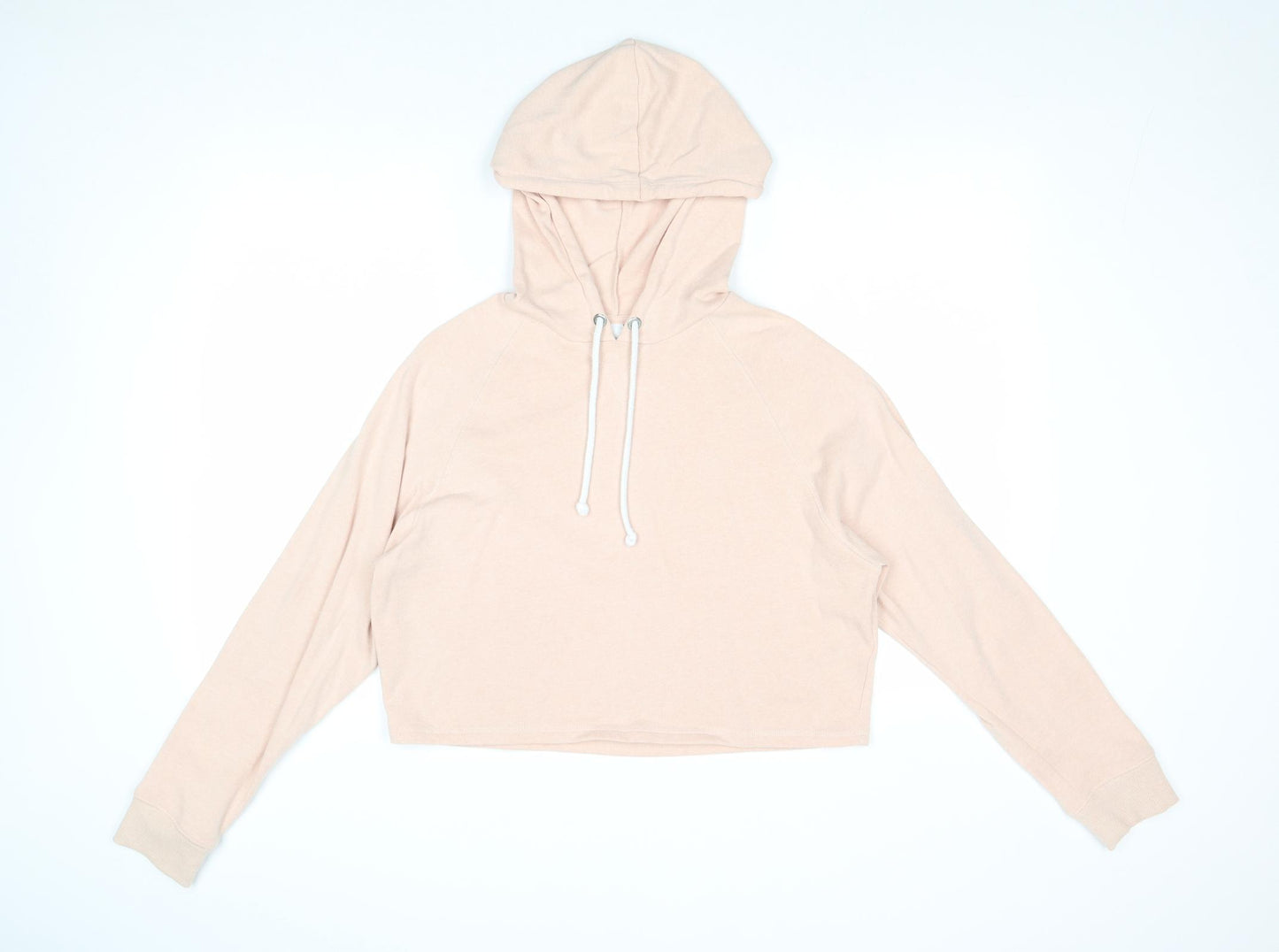 Divided by H&M Womens Beige Polyester Pullover Hoodie Size M Pullover