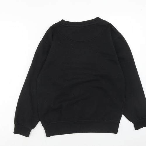 Deluxe Sweats Womens Black Cotton Pullover Sweatshirt Size XS Pullover - Live Love Dance