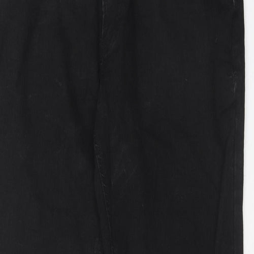 Firetrap Mens Black Cotton Skinny Jeans Size 32 in L32 in Regular Zip