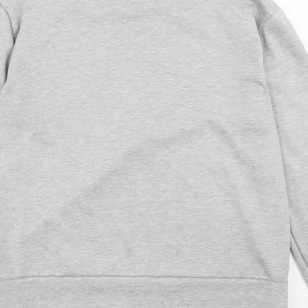 Cotton Candy Womens Grey Polyester Pullover Sweatshirt Size M Pullover - Vogue Size M-L