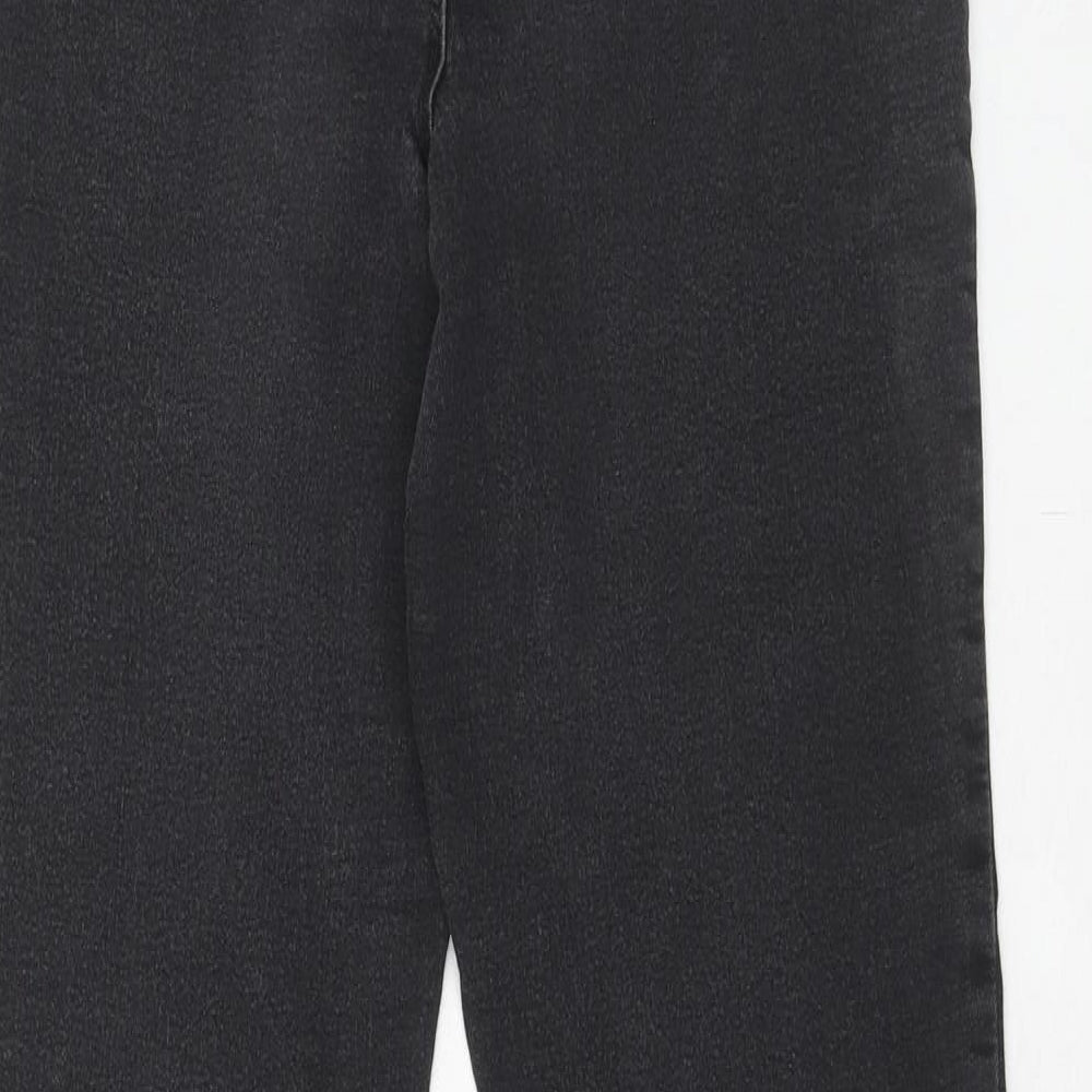 Papaya Womens Black Cotton Jegging Jeans Size 10 Regular