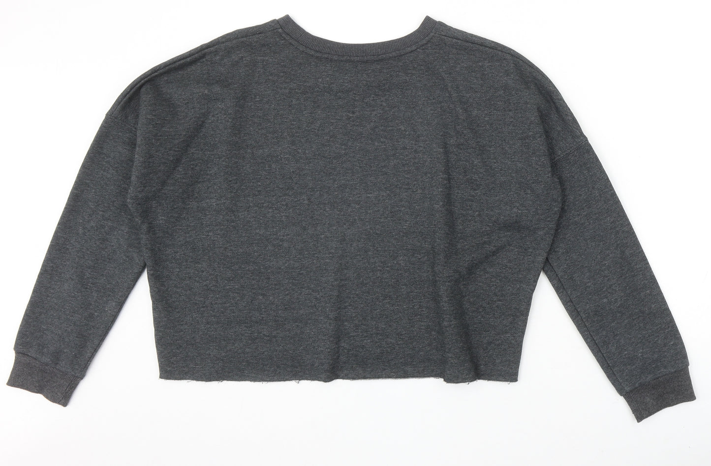 Primark Womens Grey Polyester Pullover Sweatshirt Size 2XS Pullover