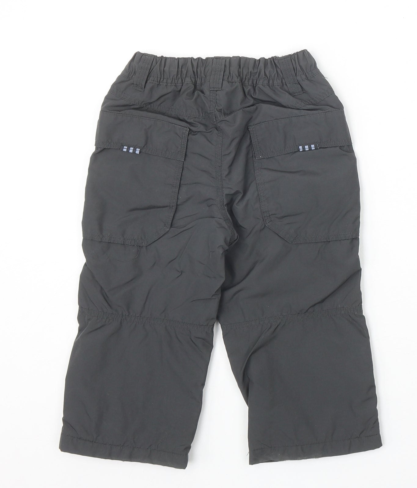 H&M Boys Grey Polyamide Jogger Trousers Size 18-24 Months Drawstring