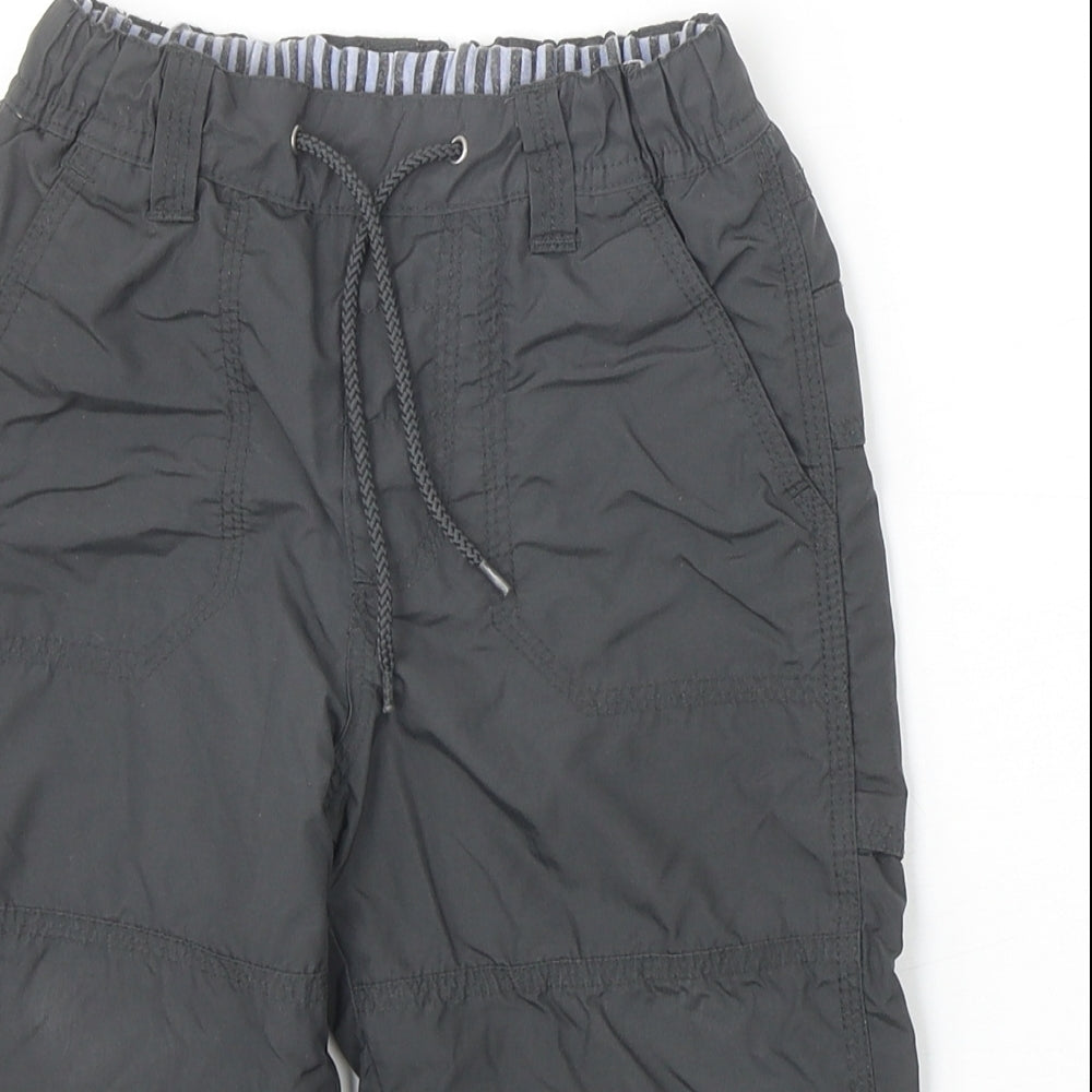 H&M Boys Grey Polyamide Jogger Trousers Size 18-24 Months Drawstring