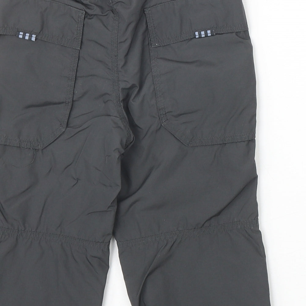 H&M Boys Grey Polyamide Jogger Trousers Size 18-24 Months Drawstring