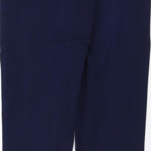 Papaya Womens Blue Cotton Jegging Jeans Size 12 L29 in Regular
