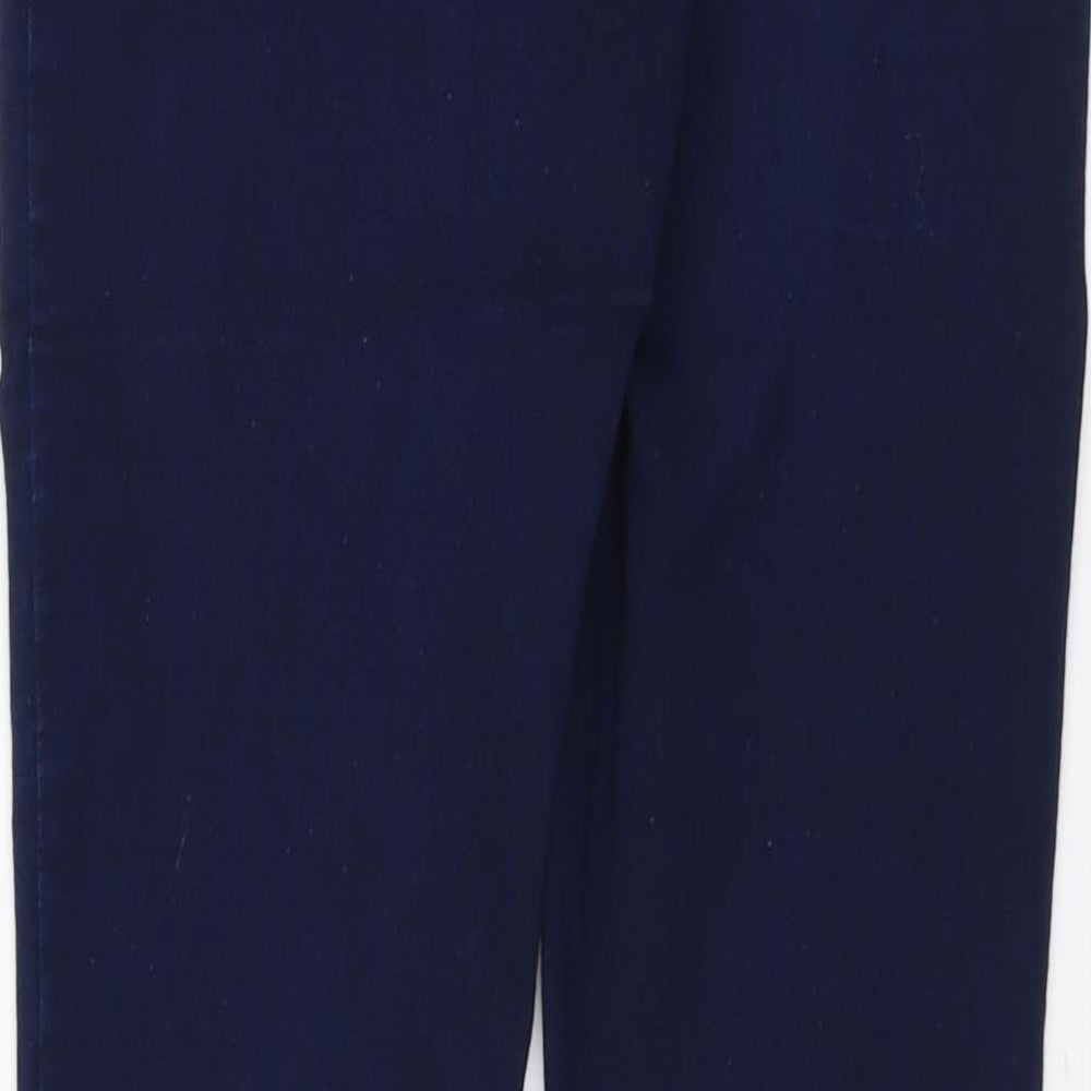 Papaya Womens Blue Cotton Jegging Jeans Size 12 L29 in Regular