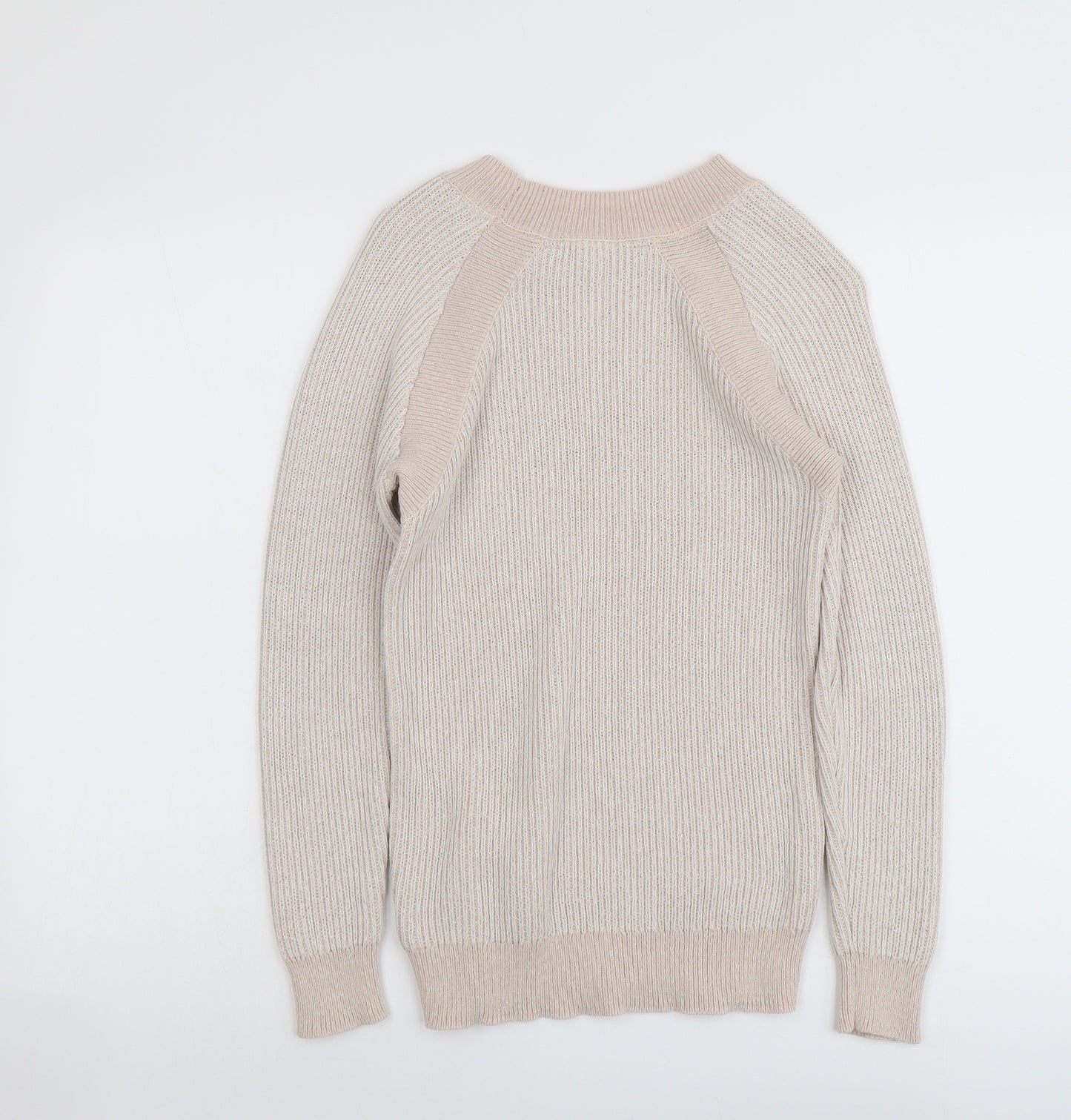 Principles Womens Pink Boat Neck Nylon Pullover Jumper Size 8