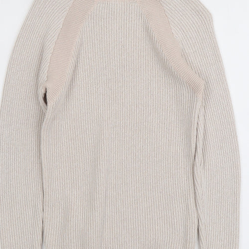 Principles Womens Pink Boat Neck Nylon Pullover Jumper Size 8