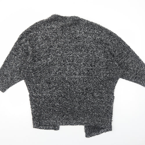 Atmosphere Womens Grey V-Neck Acrylic Cardigan Jumper Size 8