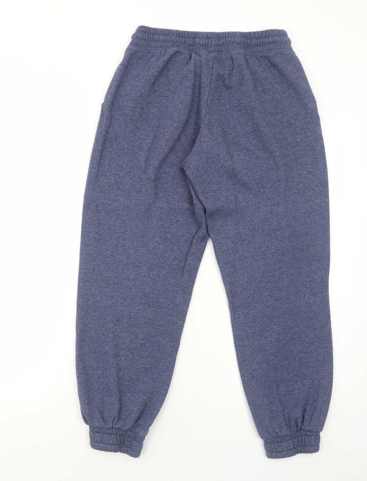 Primark Womens Blue Cotton Jogger Trousers Size XS Regular Drawstring