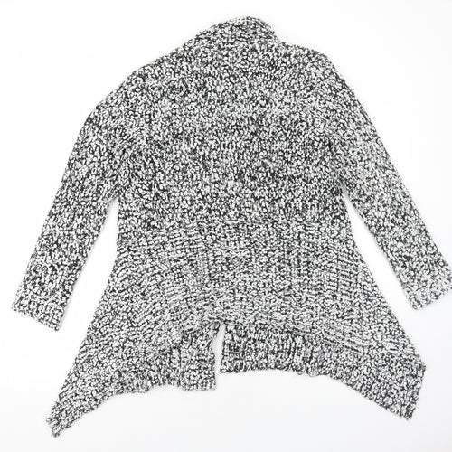 Firebrand Womens White Collared Acrylic Pullover Jumper Size M