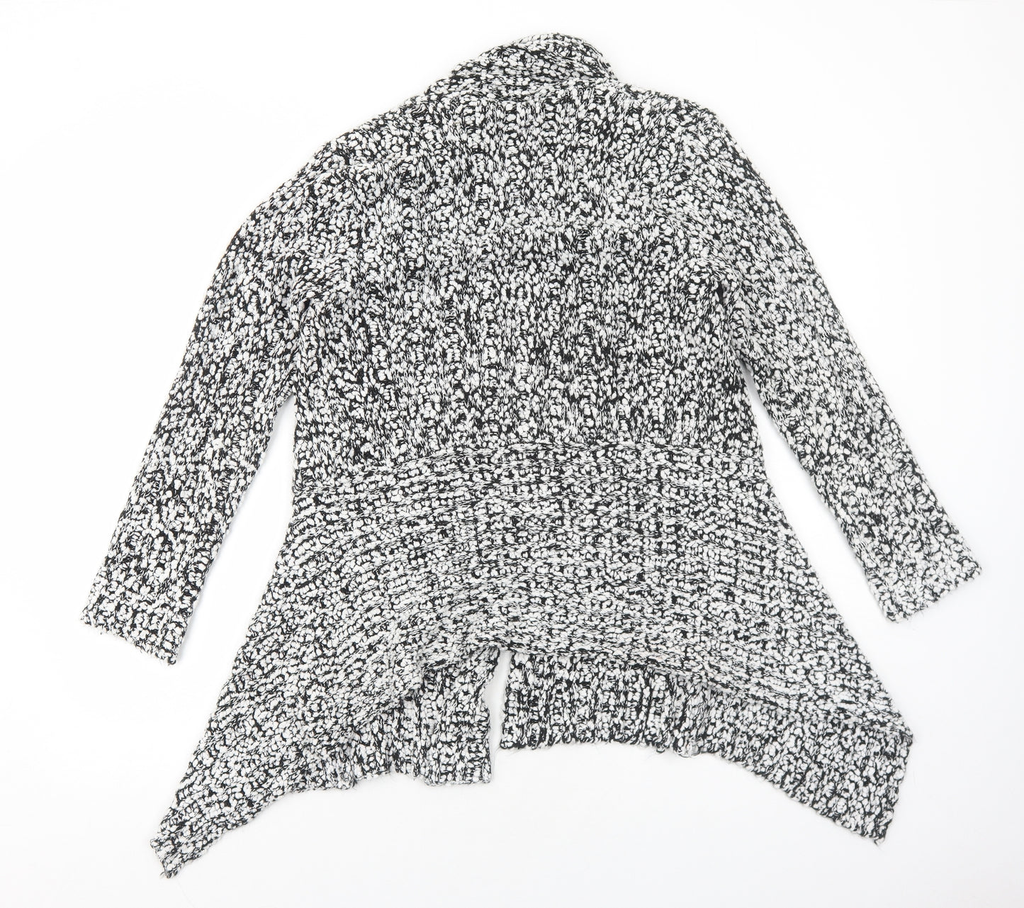 Firebrand Womens White Collared Acrylic Pullover Jumper Size M