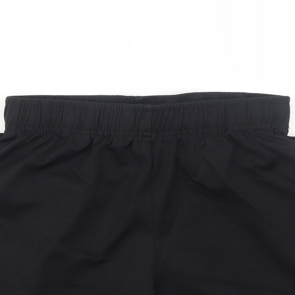 Sondico Boys Black Polyester Sweat Shorts Size 11-12 Years Regular Drawstring