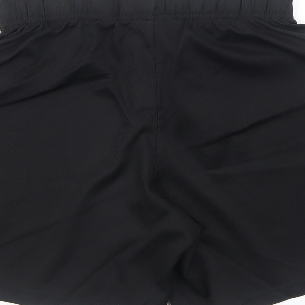 Sondico Boys Black Polyester Sweat Shorts Size 11-12 Years Regular Drawstring