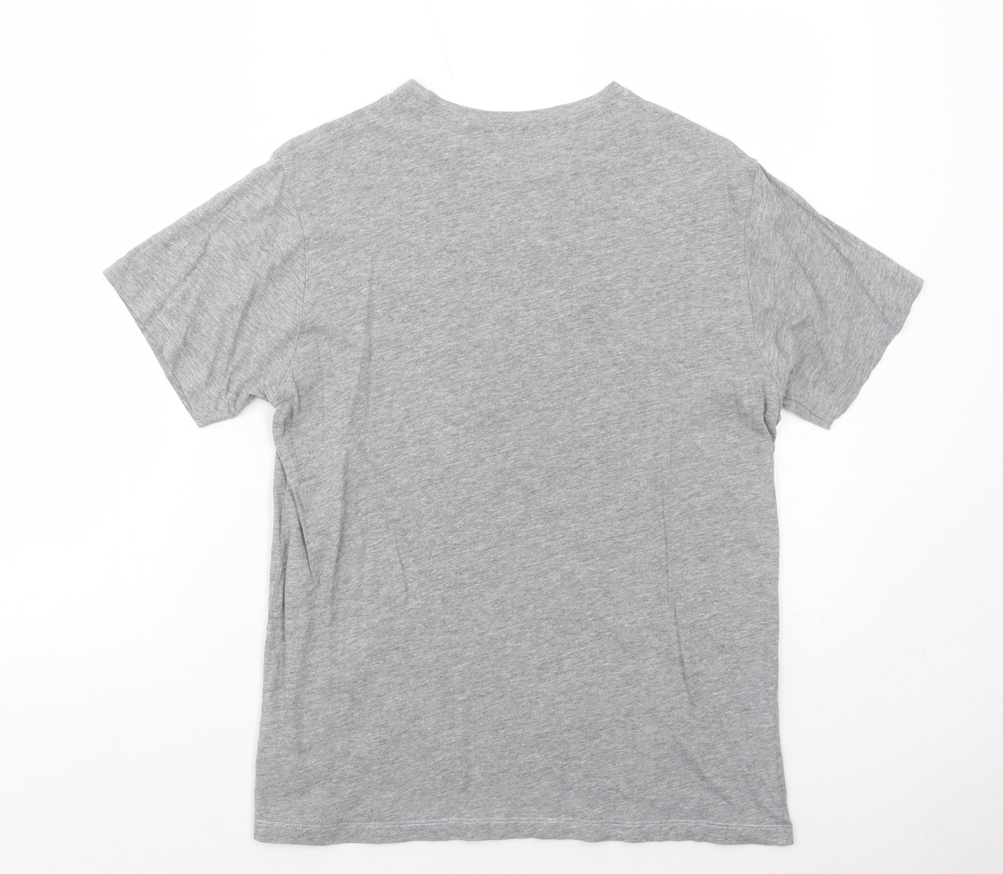 Primark Mens Grey Viscose T-Shirt Size S Round Neck - Crash Bandicoot