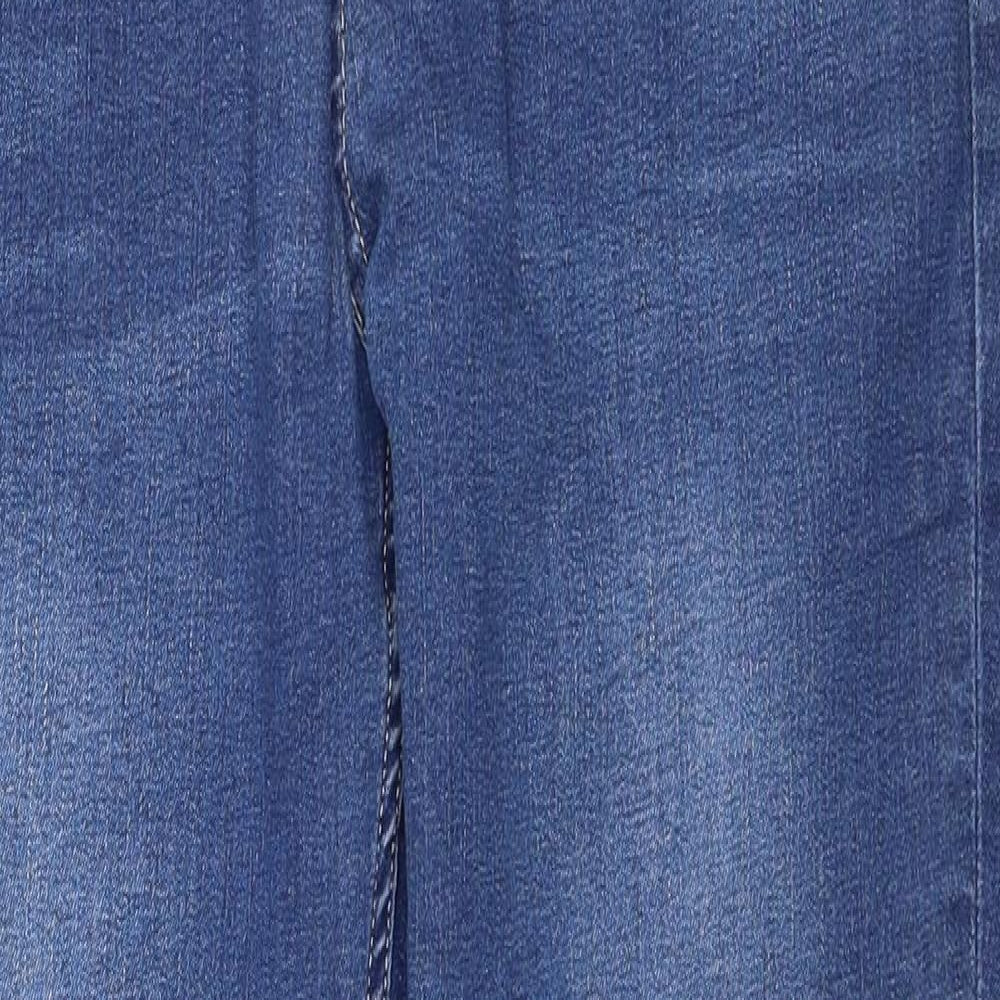 Mexx Mens Blue Cotton Straight Jeans Size 31 in L29 in Regular Zip