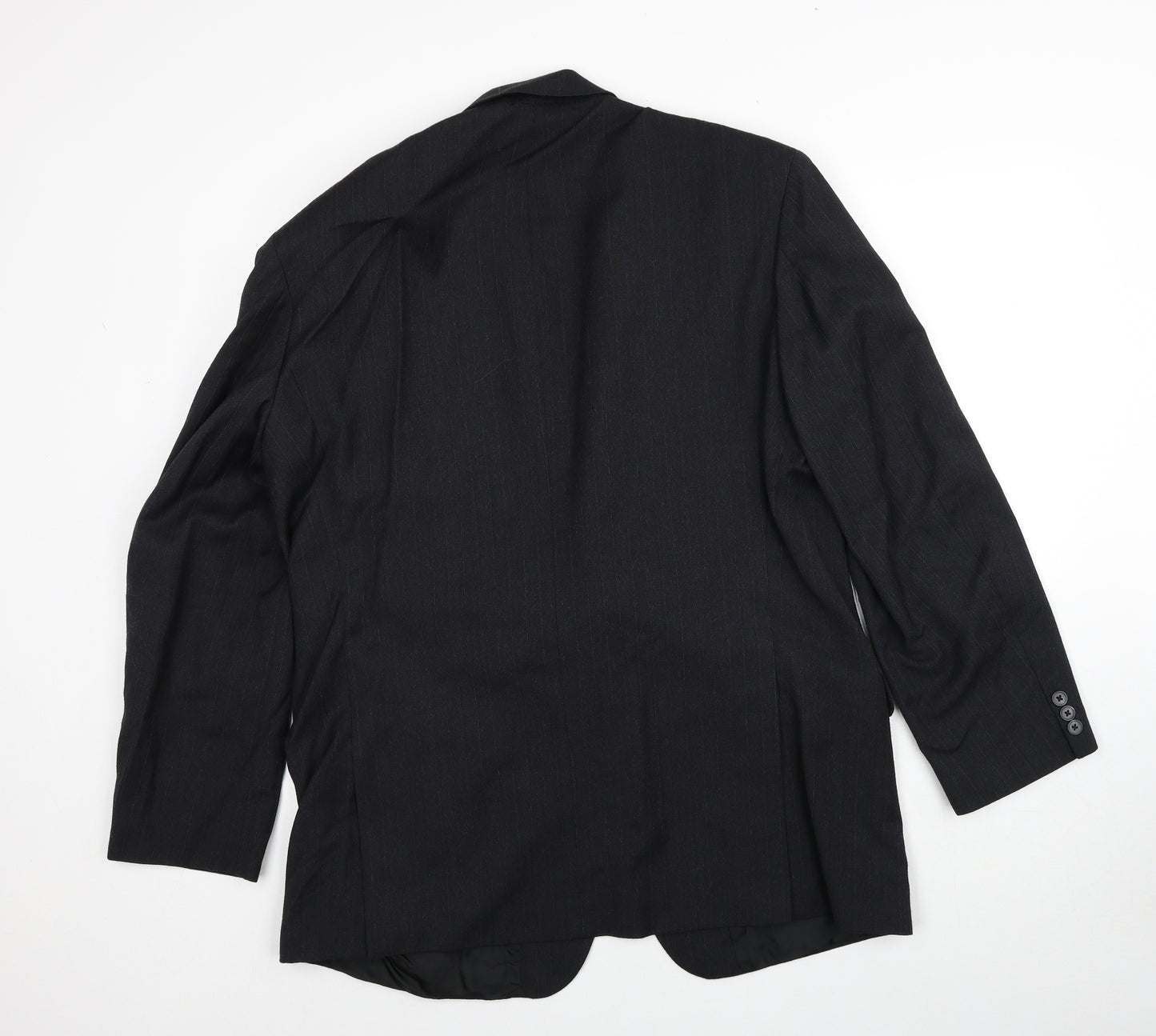 Marks and Spencer Mens Black Polyester Jacket Suit Jacket Size M Regular