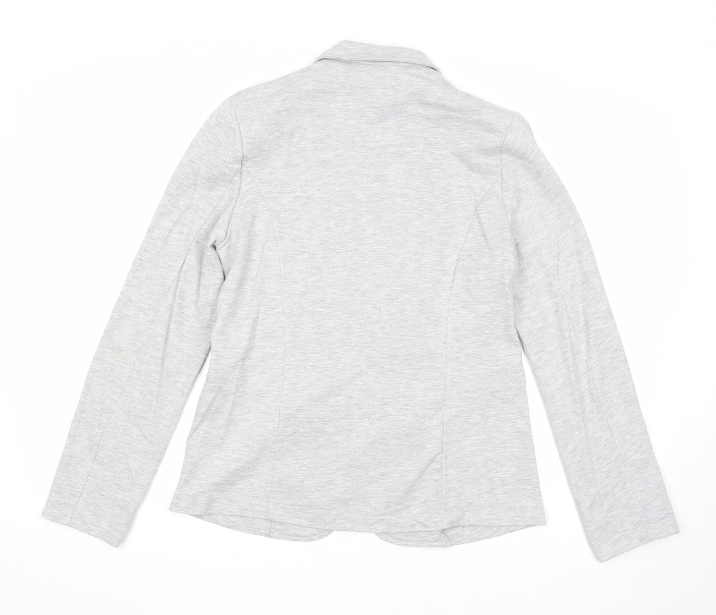 Atmosphere Womens Grey Jacket Blazer Size 12 Button