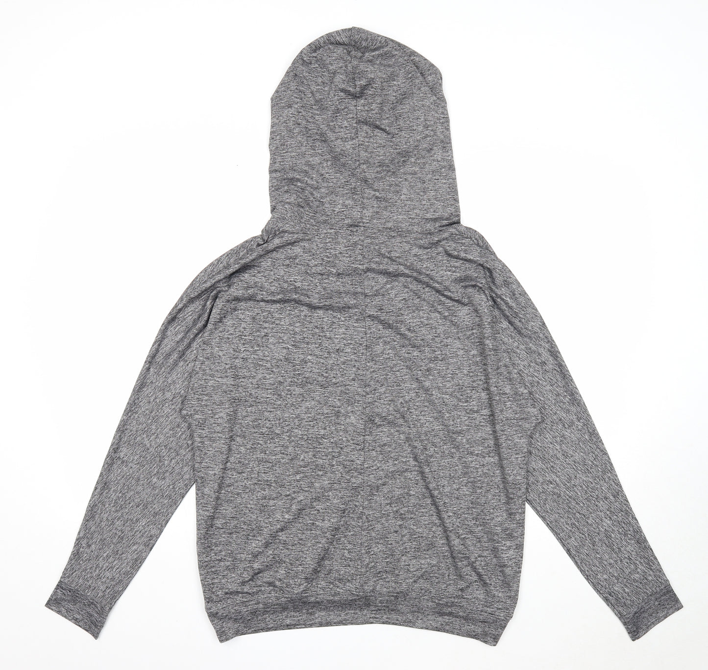 Papaya Womens Grey Polyester Pullover Hoodie Size S Pullover