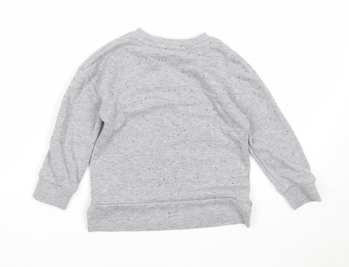 George Boys Grey Polyester Pullover Sweatshirt Size 2-3 Years Pullover