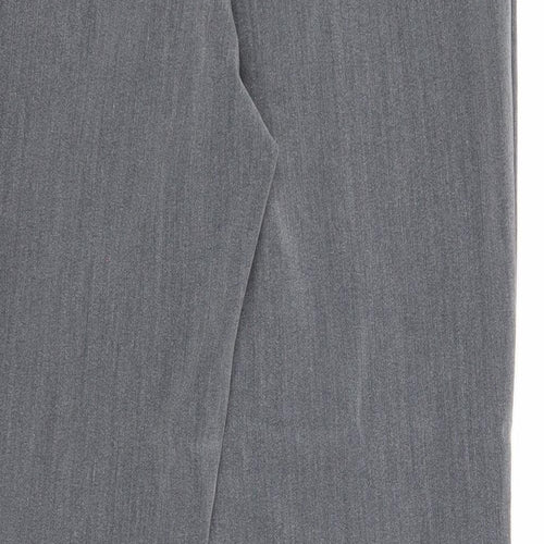 Bonmarché Womens Grey Polyester Trousers Size 12 Regular