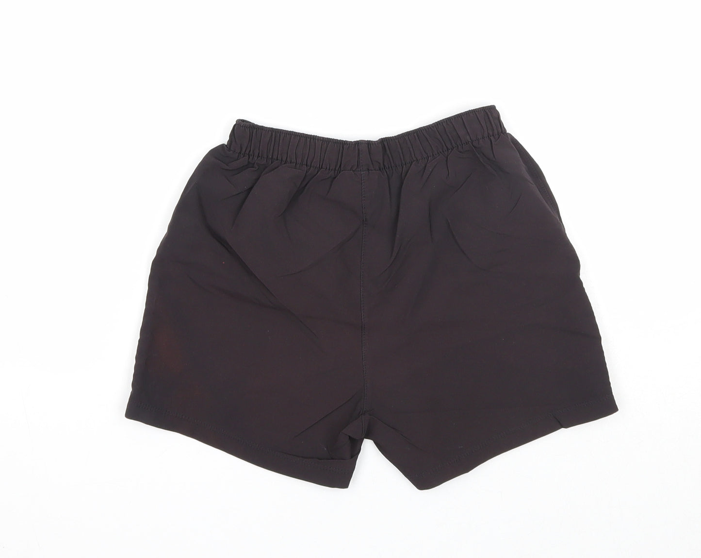 Umbro Boys Black Polyester Sweat Shorts Size 4-5 Years Regular - M.C.F.C