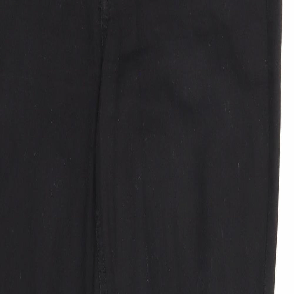 Divided Womens Black Cotton Skinny Jeans Size 12 Regular Zip