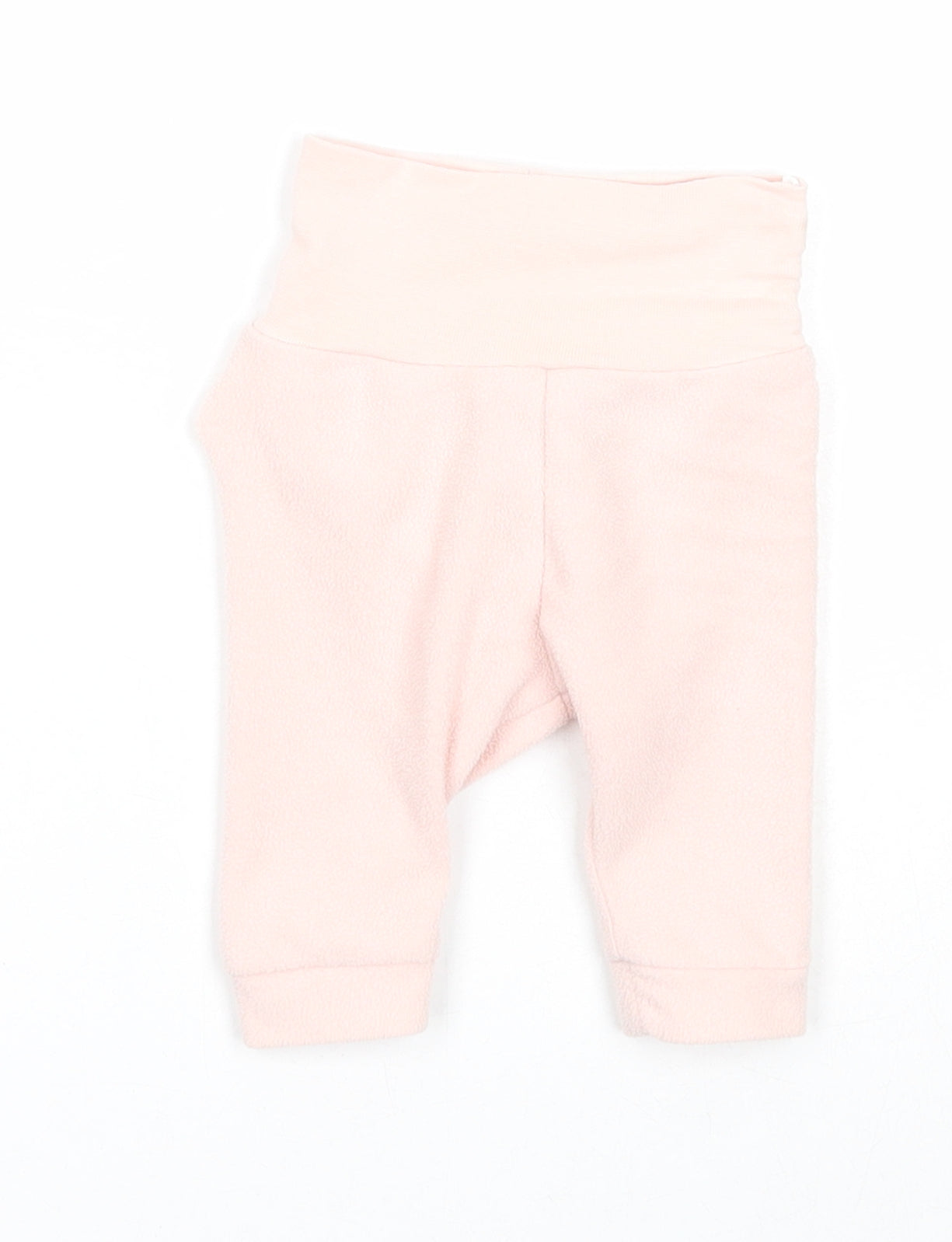 H&M Girls Pink Polyester Jogger Trousers Size 0-3 Months Pullover