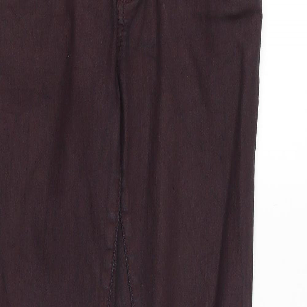 LTB Womens Red Cotton Skinny Jeans Size 27 in Slim Zip