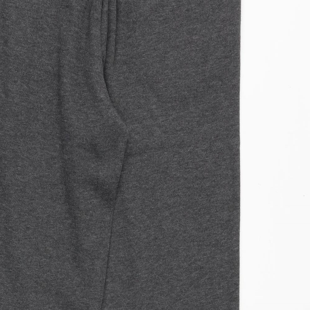 Damart Womens Grey Cotton Jogger Trousers Size S Regular