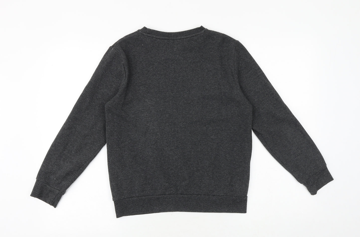 Primark Boys Grey Cotton Pullover Sweatshirt Size 11-12 Years Pullover - Harlem