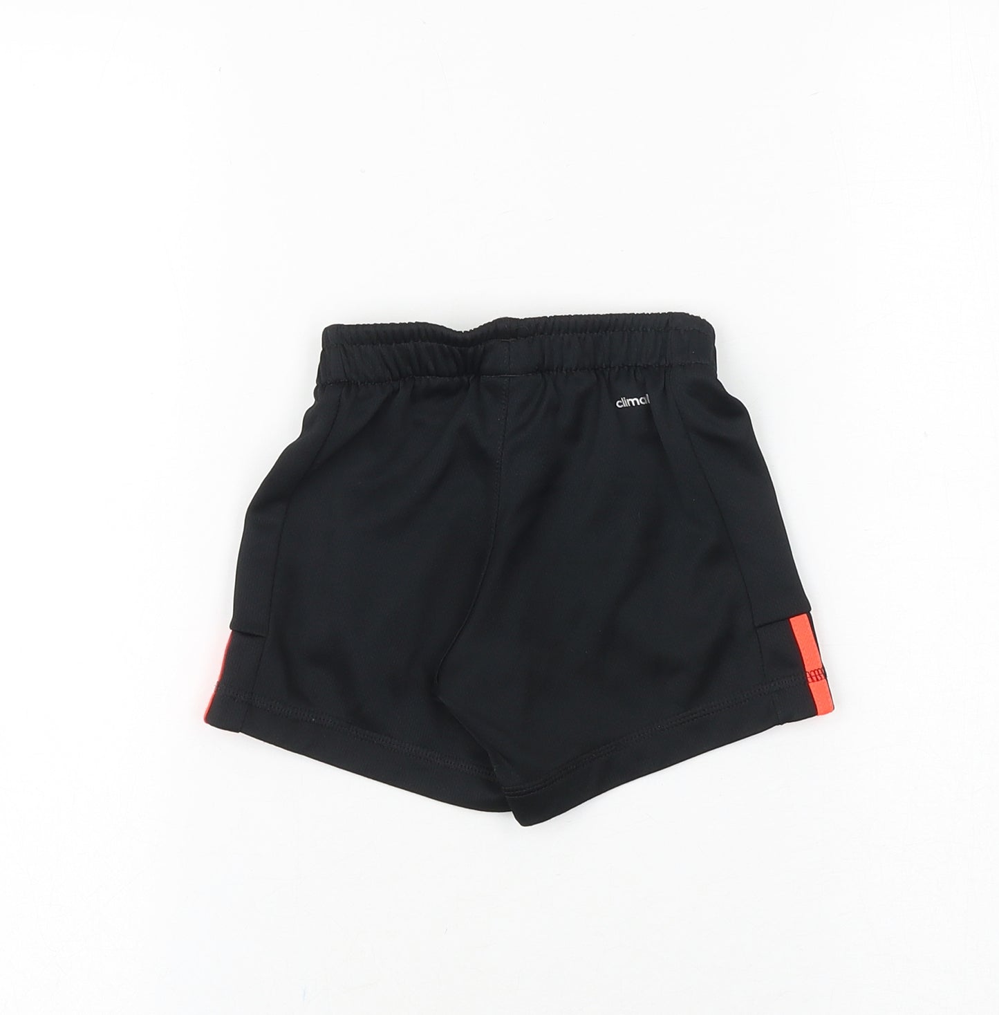 adidas Baby Black Polyester Cropped Trousers Size 18-24 Months Pullover - Shorts