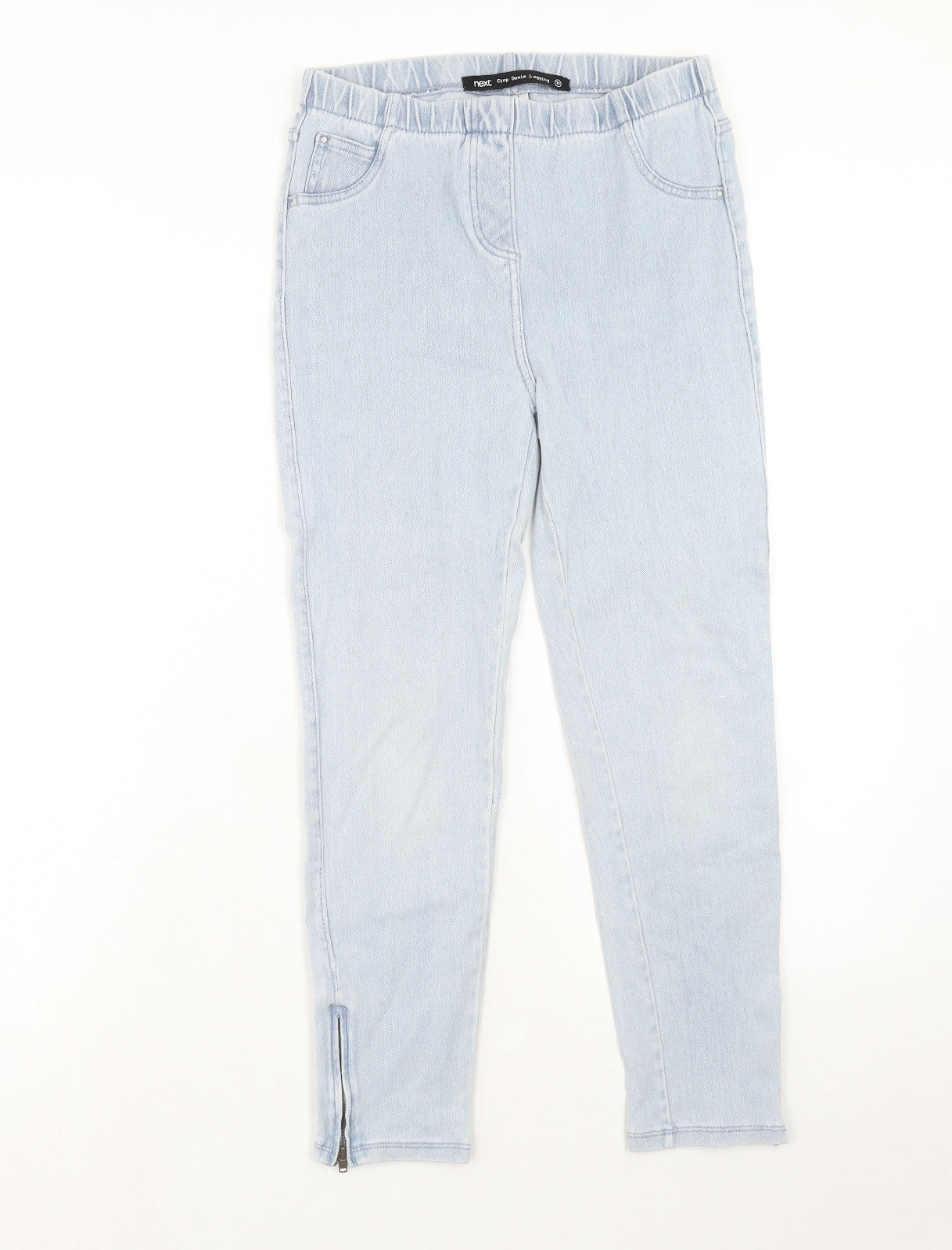 NEXT Womens Blue Cotton Jegging Jeans Size 10 Regular