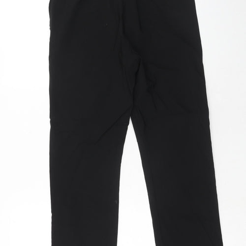 Soft B Womens Black Viscose Trousers Size 10 Regular Zip