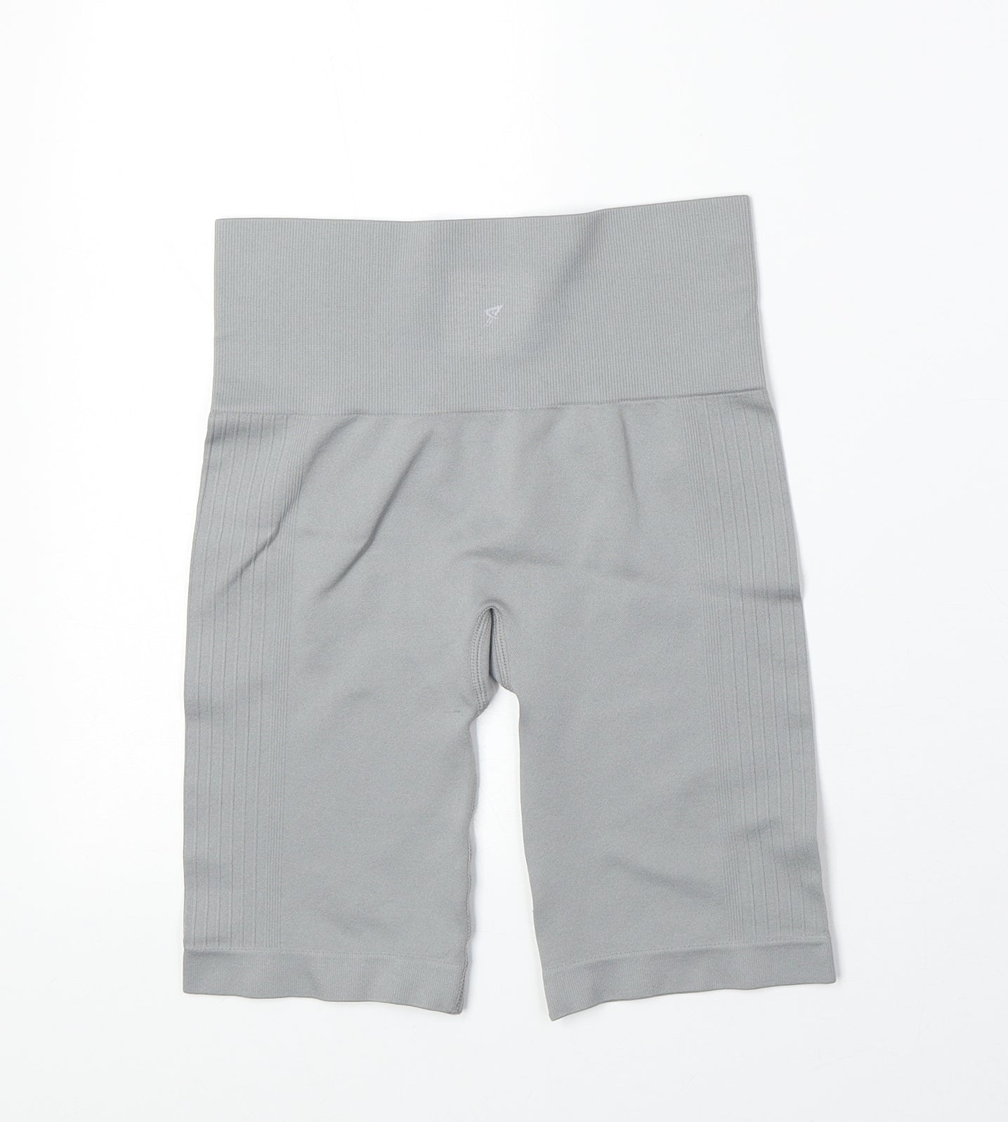 Primark Womens Grey Polyester Compression Shorts Size 2XS Regular Pull On