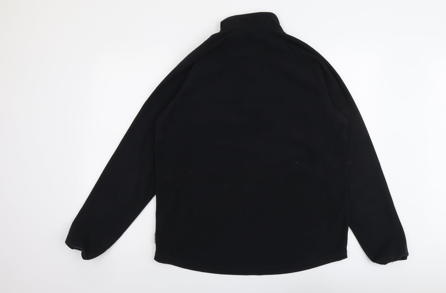 Quechua Mens Black Polyester Pullover Sweatshirt Size L